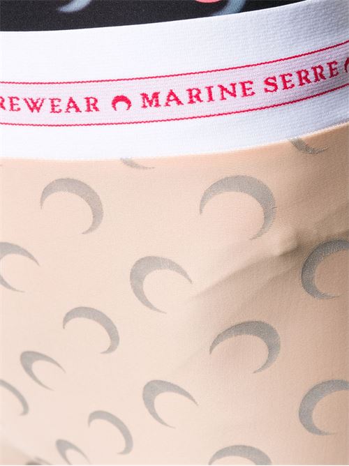  MARINE SERRE | JE35FW19ICONICLEGGINGTAN/REFLECT